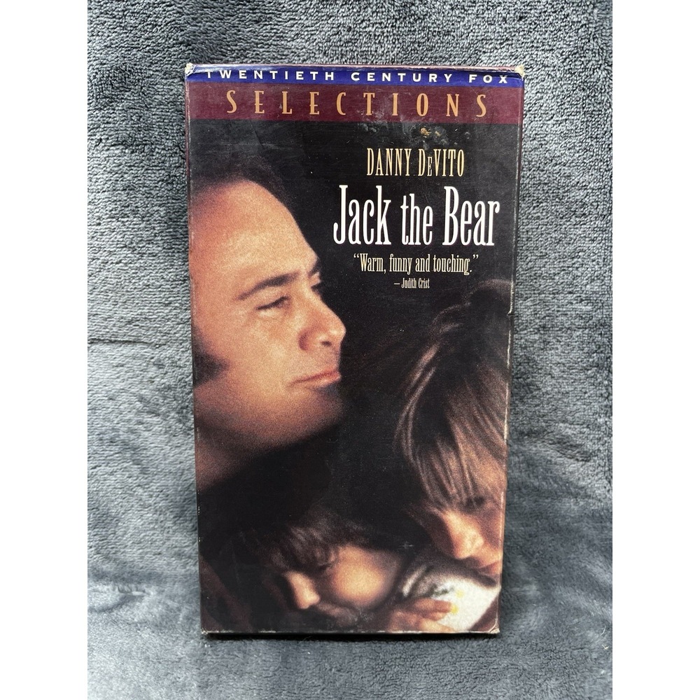 Jack the Bear 1993 VHS Danny DeVito Fox Video